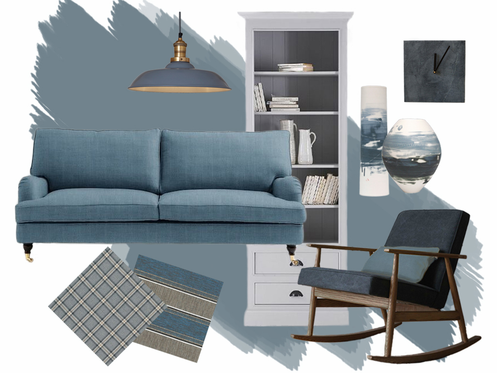 Moody Blues - Style&Co Mood Board 