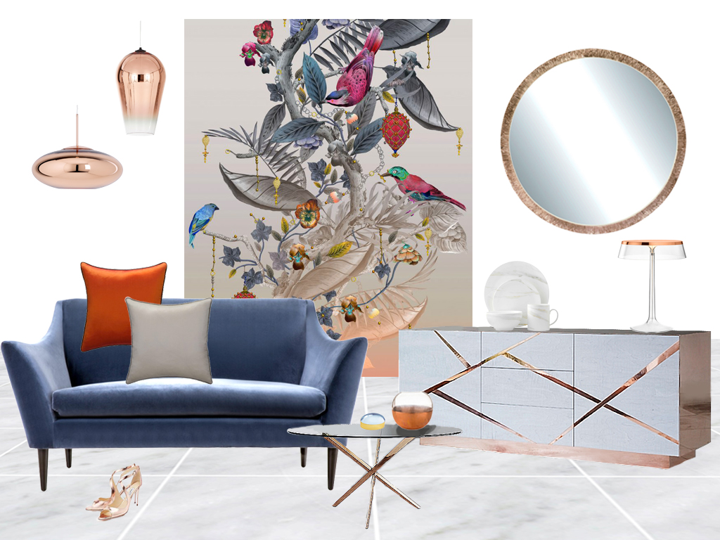 Style&Co botanical moodboard