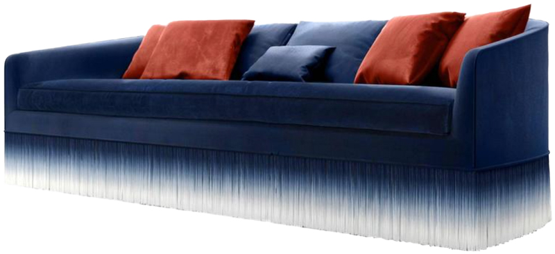 Blue-sofa Moooi Amami sofa