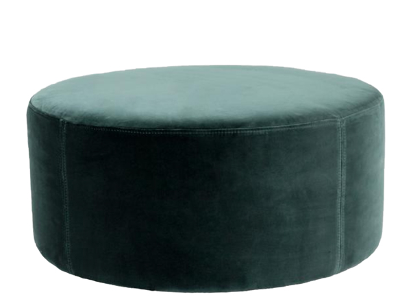 Att Pynta Teal Ottoman Att Pynta Teal Ottoman