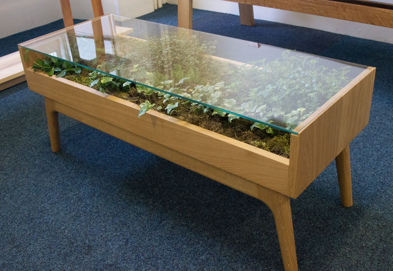 Nick James - Terrarium table - Celebration of Craftsmanship & Design 2019