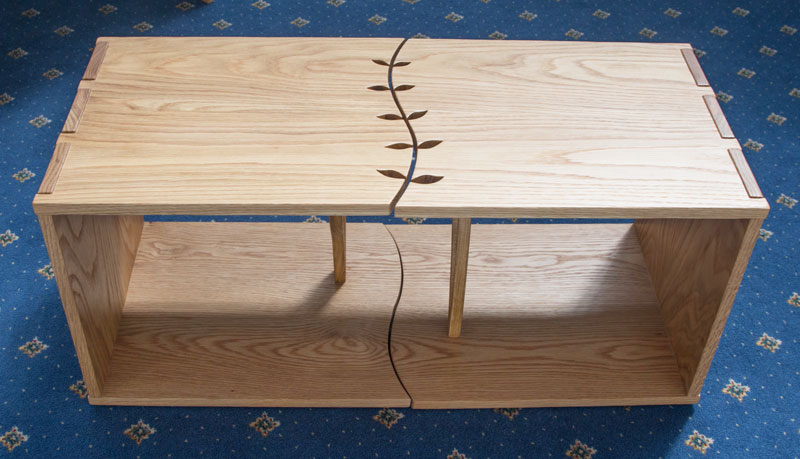 Hannah Dowling -'Split Leaf' coffee table